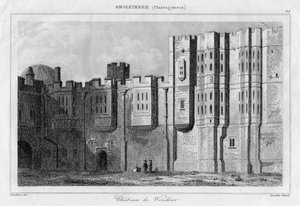 Castello di Windsor, Berkshire, XIX secolo da Lemaitre