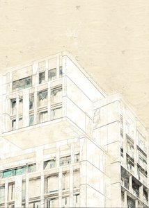 Progetto architettonico moderno