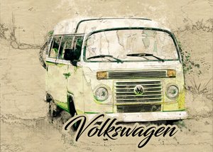 Furgoncino da viaggio vintage