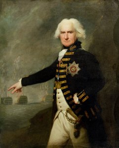 Ammiraglio Lord Bridport (1727-1814) c.1795 da Lemuel Francis Abbott
