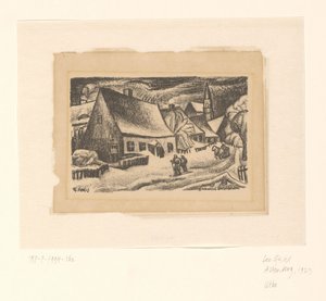 Altenberg (Monti Metalliferi) da Leo Gestel (signed by artist)