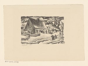 Altenberg (Monti Metalliferi) da Leo Gestel (signed by artist)