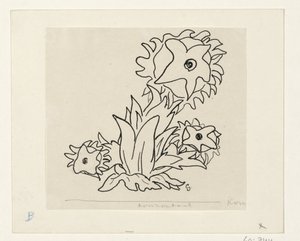 Fiori da Leo Gestel (signed by artist)