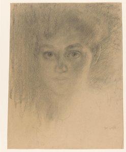 Volto di una donna da Leo Gestel (signed by artist)