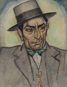 Un uomo in costume spagnolo, c. 1914