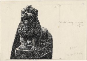 Statua di un leone