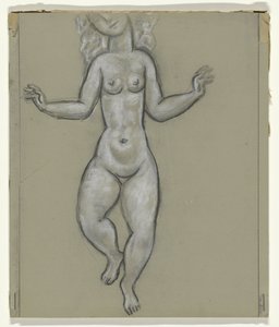 Donna nuda danzante