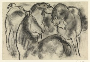 Tre cavalli da Leo Gestel