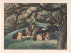 Mucche nella Beemster da Leo Gestel