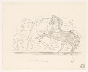 Branco di cavalli da Leo Gestel