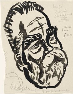 Testa di uomo da Leo Gestel