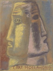 Copertina per Paul Fierens, Lart Hollandais Contemporain 1933 da Leo Gestel