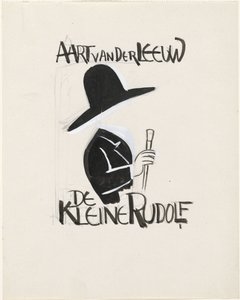 Progetto per una copertina di libro per: Aart van der Leeuw, De kleine Rudolf, 1930 da Leo Gestel