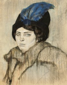 Ritratto di Marie Boendermaker-Schoenmaker da Leo Gestel