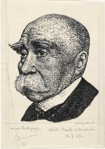 Ritratto di George-Eugène-Benjamin Clemenceau da Leo Gestel