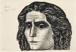 Ritratto di Jean Jaurès da Leo Gestel