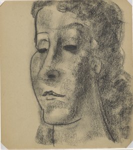 Ritratto di una donna tre quarti a sinistra da Leo Gestel