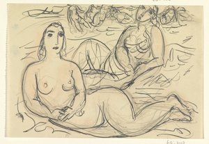 Due donne nude nell