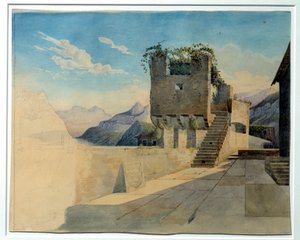 La terrazza della locanda da Leo von Klenze
