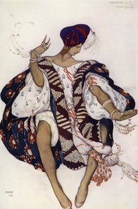 Danza ebraica, per il balletto Cleopatra da Leon (after) Bakst