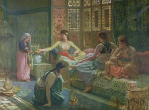 Interno di un harem, c.1865