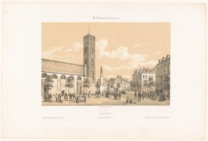 Vista della Place Bisson a Lorient