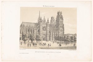 Vista della cattedrale di Orléans (lato nord)