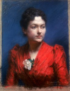 Madame Lambert da Leon Augustin Lhermitte