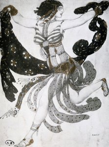 Cleopatra, costume per balletto, 1909 da Leon Bakst
