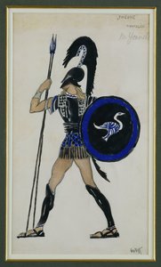 Costume per Ippolito da "Fedra" da Leon Bakst
