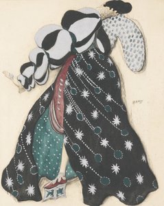 Costume per il balletto La Leggenda di Giuseppe di R. Strauss