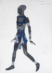 Costume per il balletto Cleopatra, 1909 da Leon Bakst