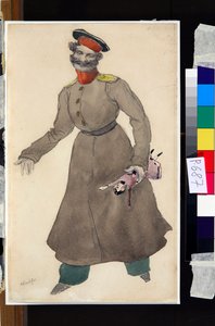Costume per il balletto La Bambola Fatata di J. Bayer