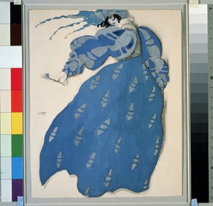 Costume per il balletto "Les dames de bonne humeur" diretto da Carlo Goldoni da Leon Bakst