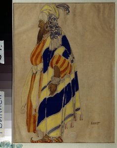 Disegno di costume per il balletto 