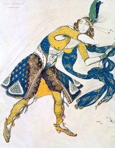 Danza indiana La Marquise de Casati da Leon Bakst
