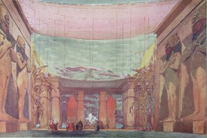 Scenografia per il balletto Cleopatra