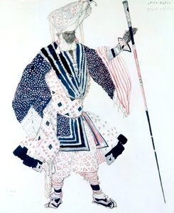 Il Gran Sacerdote Le Grand Prêtre, costume per balletto, 1911