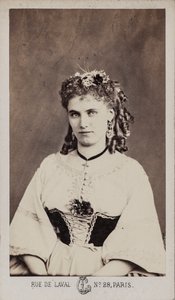 Ritratto di Christine Nilsson 1843-1921