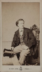 Ritratto del compositore Louis Diémer