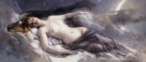 Luna da Leon Francois Comerre