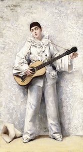 Pierrot, 1886 da Leon Francois Comerre