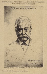 Ferdinand de Lesseps, imprenditore francese e costruttore di canali da Leon Joseph Florentin Bonnat