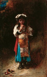 La cruche cassée da Leon Joseph Florentin Bonnat
