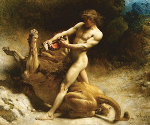 La giovinezza di Sansone, 1891 da Leon Joseph Florentin Bonnat