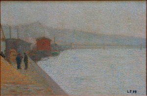 Le rive della Saône da Leon Pourtau