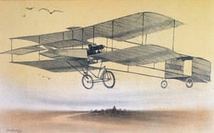 Un volo dei fratelli Farman prima del 1914