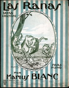 Rane che ballano il tango (illustrazione) da Leon Pousthomis
