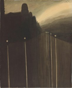 Diga di notte, 1908