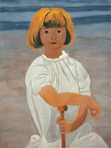 Ragazza sulla spiaggia da Leon Spilliaert